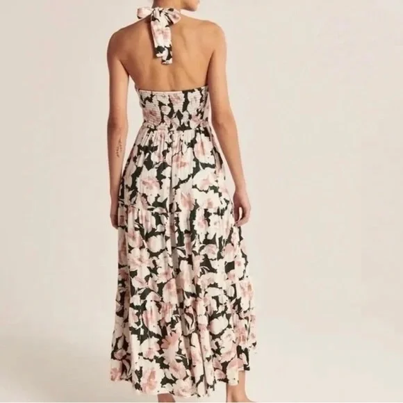NWT Abercrombie & Fitch halter tie summer dress size XXS - Picture 3 of 8